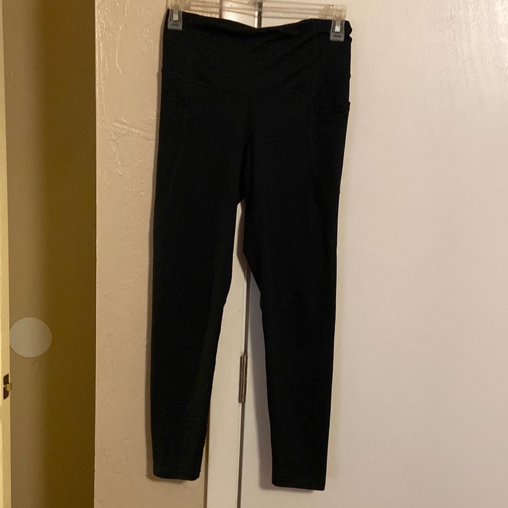 Champion Black stretch leggings small